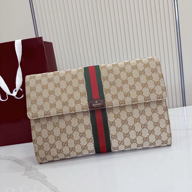 GG original canvas pouch 875697 sand