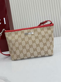 GG original canvas small pouch A000MM sand