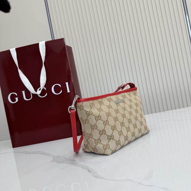 GG original canvas small pouch A000MM sand