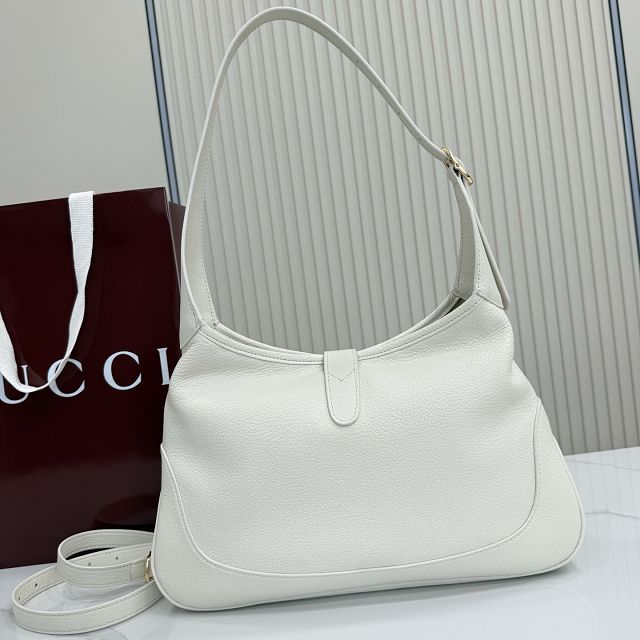 GG original lambskin jackie 1961 medium shoulder bag 863136 white