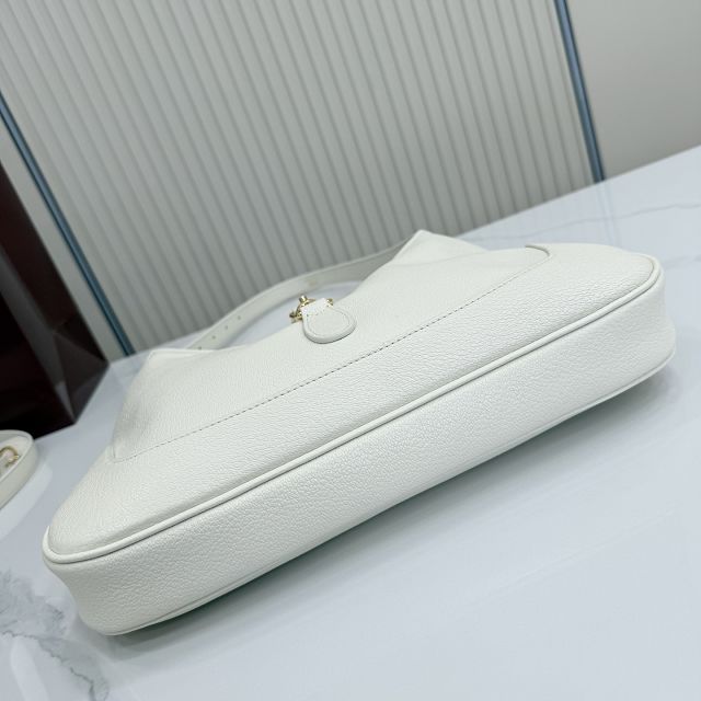 GG original lambskin jackie 1961 medium shoulder bag 863136 white
