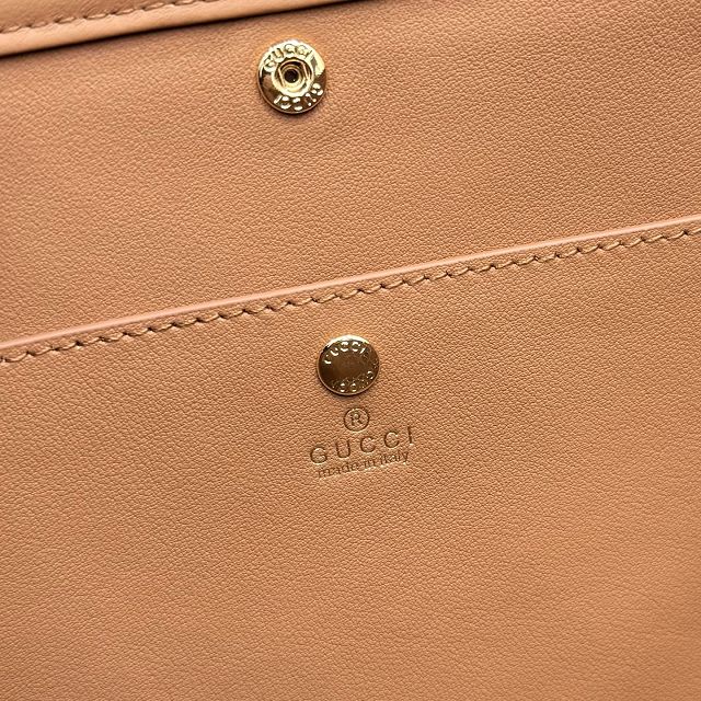 GG original calfskin tribeca small tote bag 875236 brown