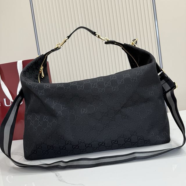 GG original canvas brera large crossbody bag A00B49 black