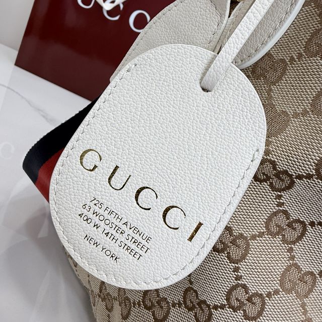 GG original canvas brera medium crossbody bag A00B4O sand