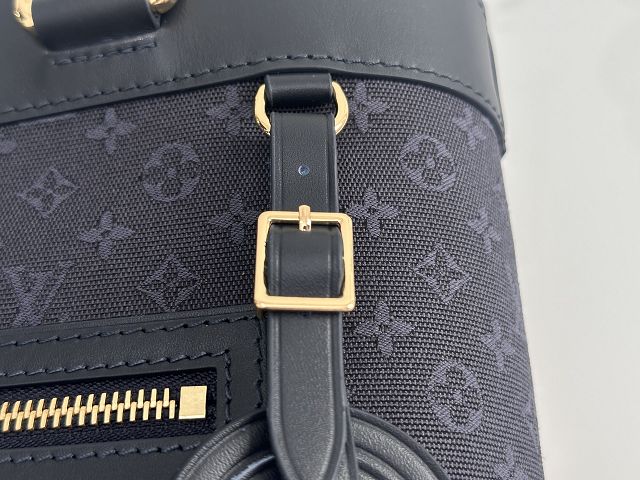 Louis vuitton original monogram denim lucille tote M92609 blue
