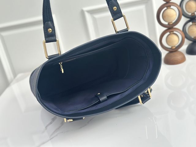 Louis vuitton original monogram denim lucille tote M92609 blue