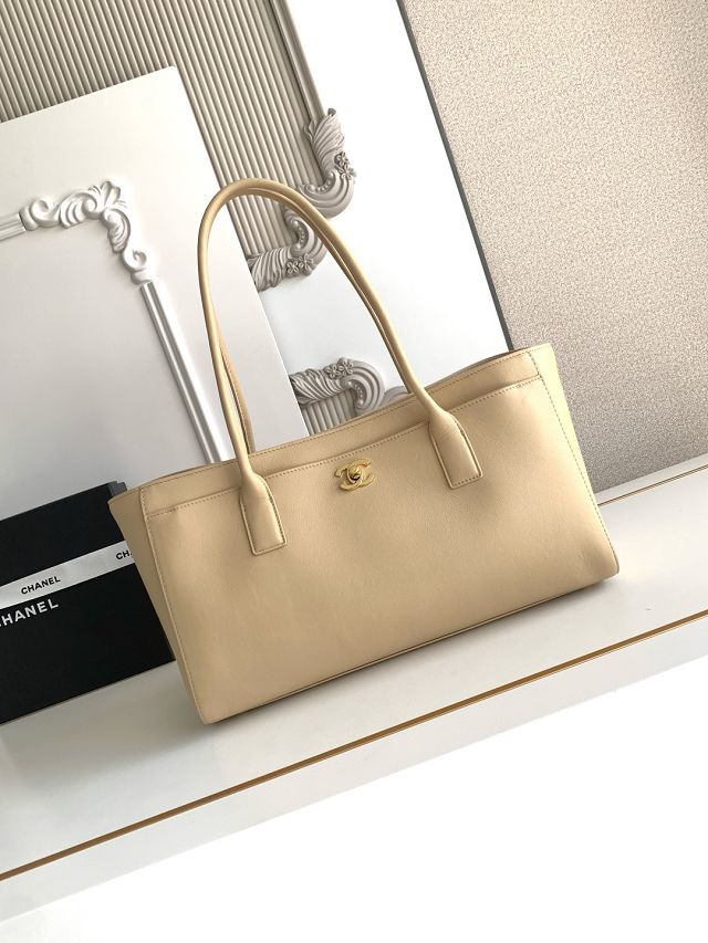 CC calfskin small tote bag AS6243 beige