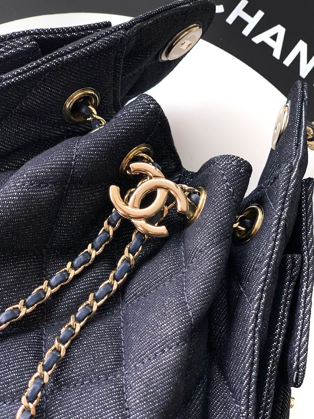 CC denim 25 mini handbag AS5631 black