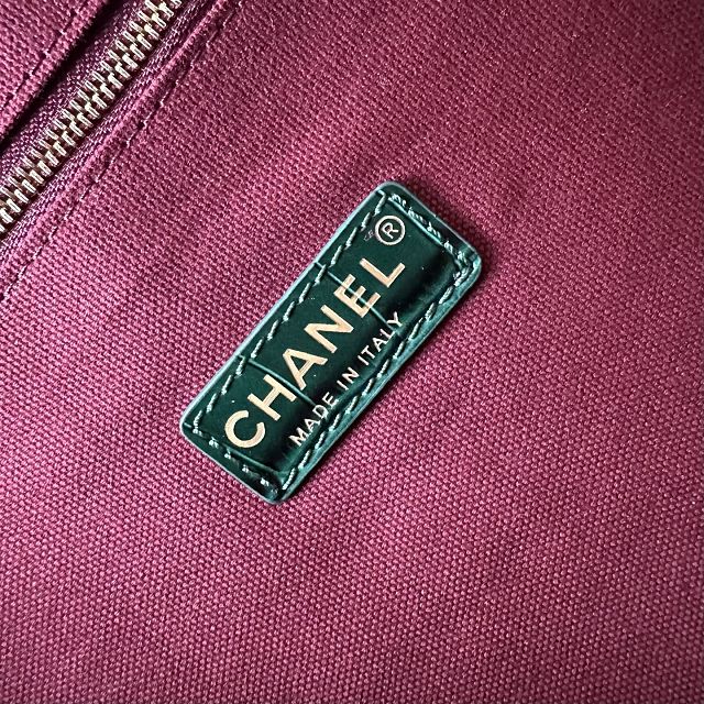 CC crocodile calfskin large shopping bag AS6245 green