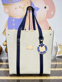 Louis vuitton original cotton escale bag M28503 ocean blue