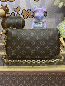 Louis vuitton original monogram canvas pochette accessoires M82766