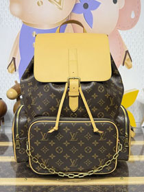 Louis vuitton original monogram canvas backpack trio M44658