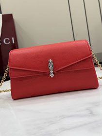 GG original calfskin dionysus small shoulder bag 876531 red