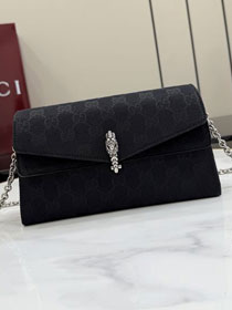 GG original canvas dionysus small shoulder bag 876531 black